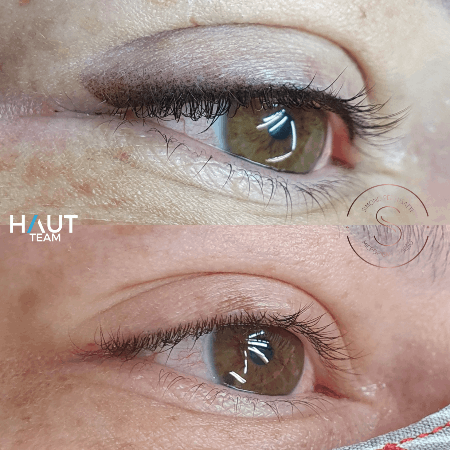 exemplo antes e depois micropigmentacao de olhos em curitiba