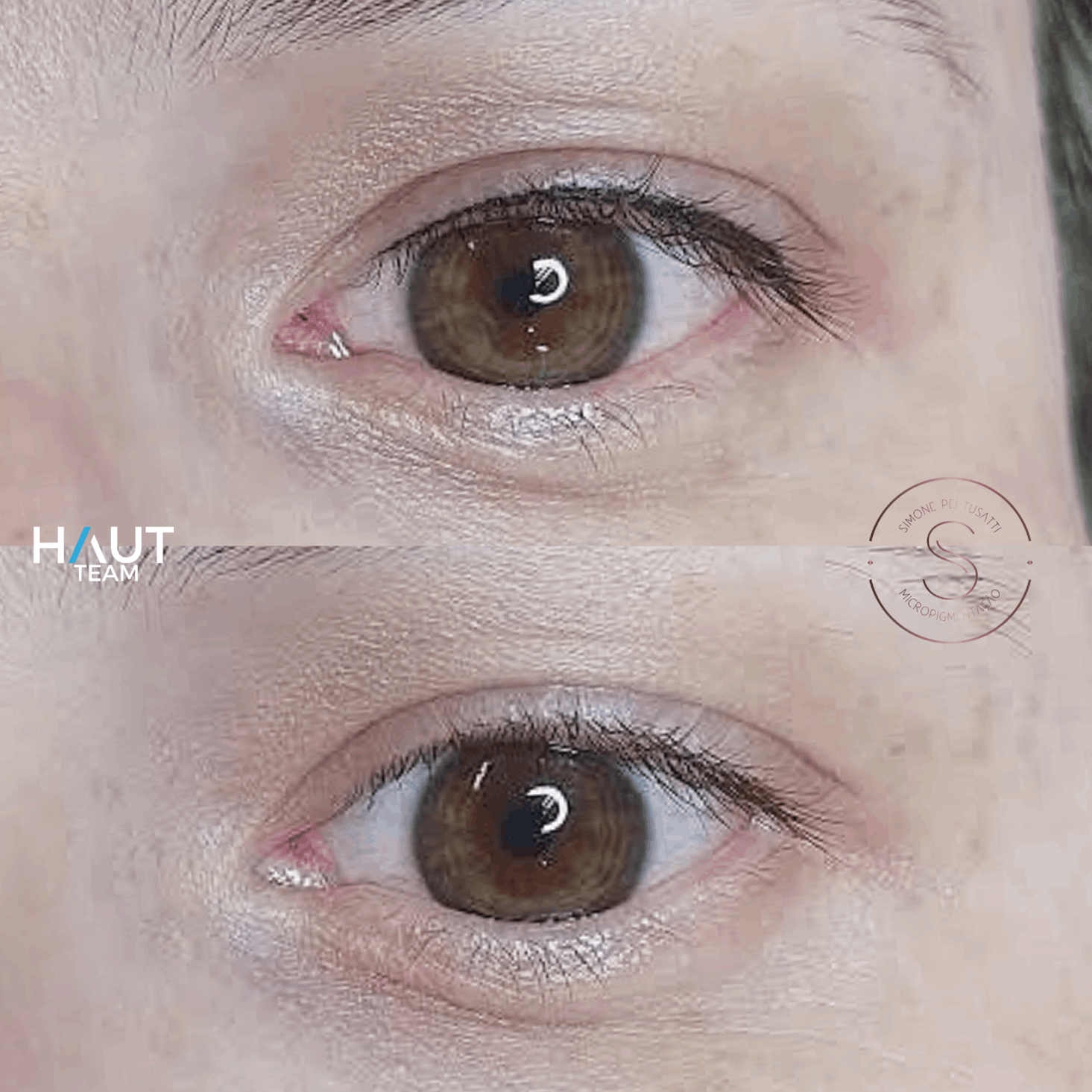 exemplo antes e depois micropigmentacao de olhos em curitiba